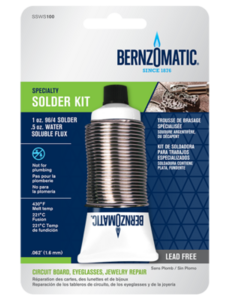 Bernzomatic Kit soldeer / toevoegmateriaal “speciaal”
