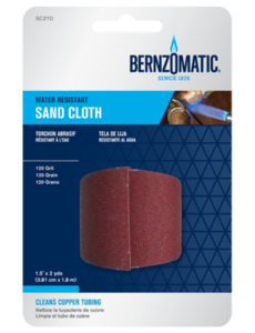 Bernzomatic Schuurpapier op rol – Waterbestendig P120