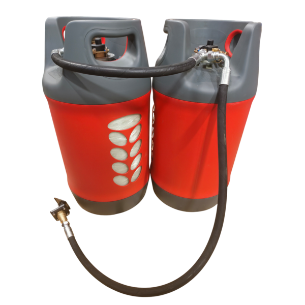 Composiet lichtgewicht LPG hervulbare gasdamptank