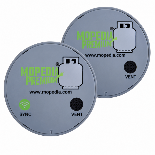 Mopeka Draadloze gasfles inhoudssensor geschikt voor de smartphone