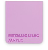 Acrylic Metallic Lilac 3mm  - 3/5 sheets