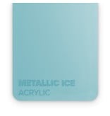 Acrylic Metallic Ice 3mm  - 3/5 sheets