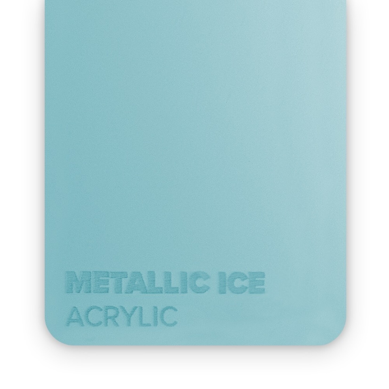 FLUX Acrylic Metallic Ice 3mm  - 3/5 sheets