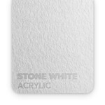 FLUX Acrylic Stone White 3mm  - 3/5 sheets