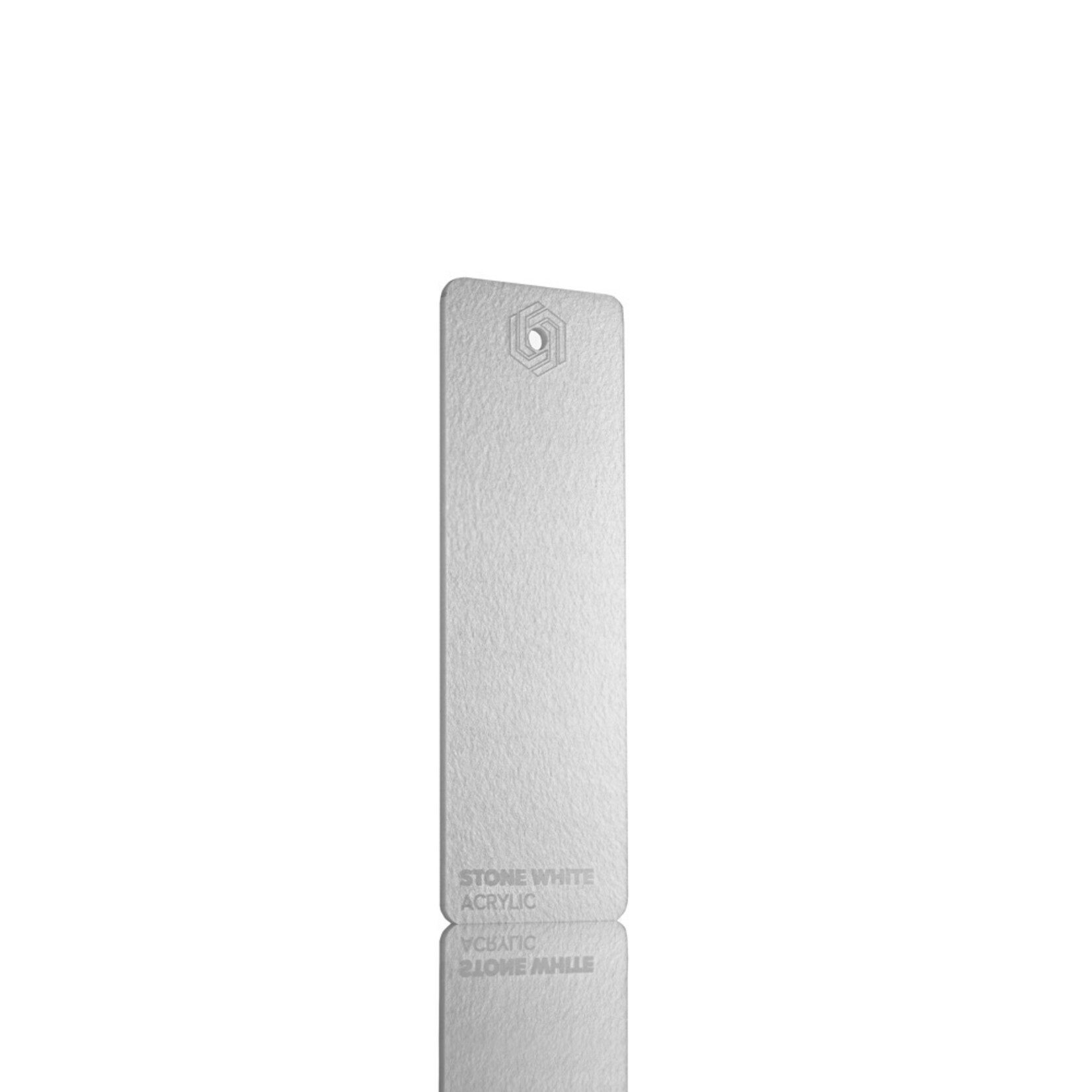 FLUX Acrylic Stone White 3mm  - 3/5 sheets