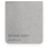 Acrylic Stone Grey 3mm  - 3/5 sheets