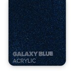 FLUX Acrylic Galaxy Blue 3mm  - 3/5 sheets