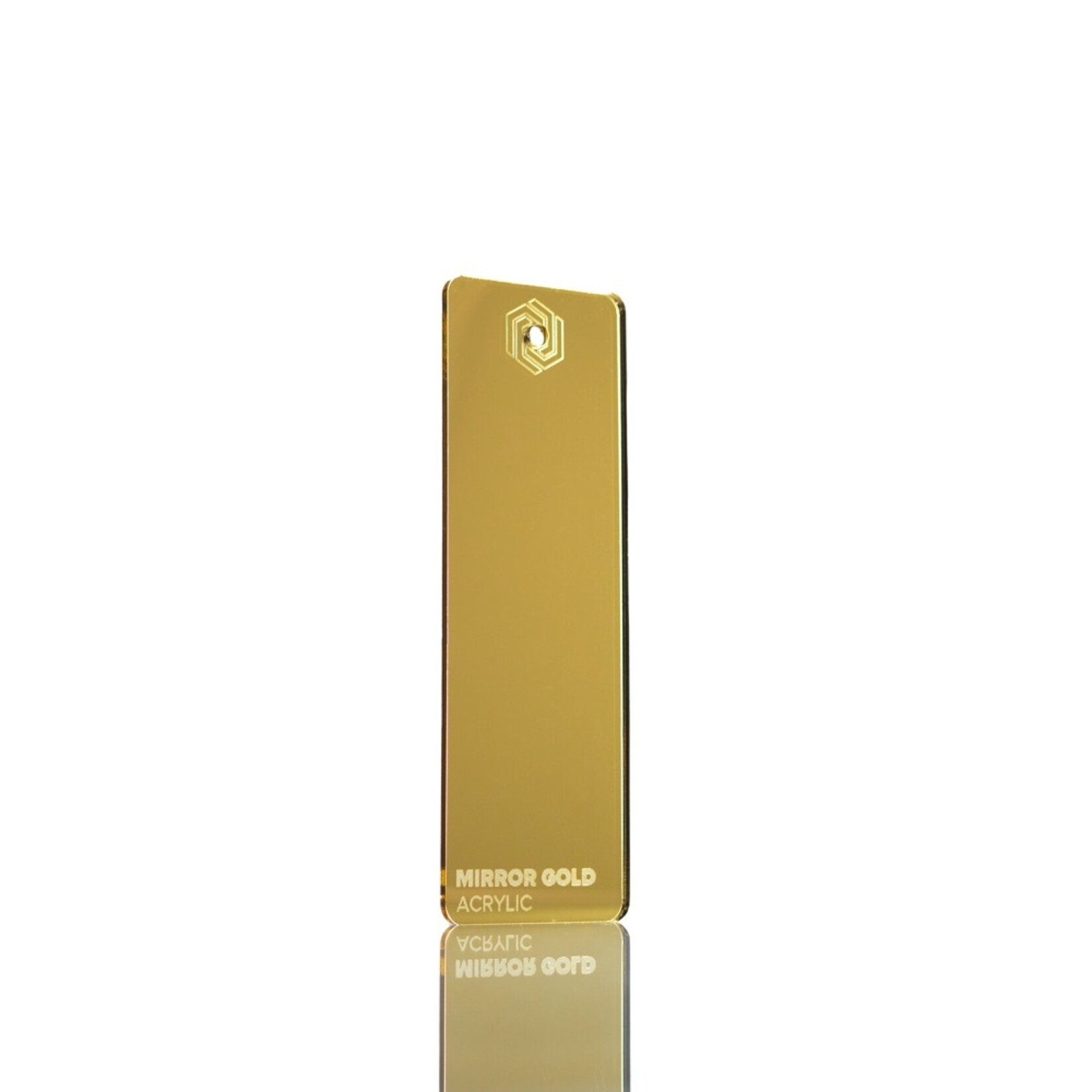 FLUX Acrylic Mirror Gold 3mm  - 3/5 sheets
