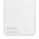 FLUX Acrylic White 3mm  - 3/5 sheets