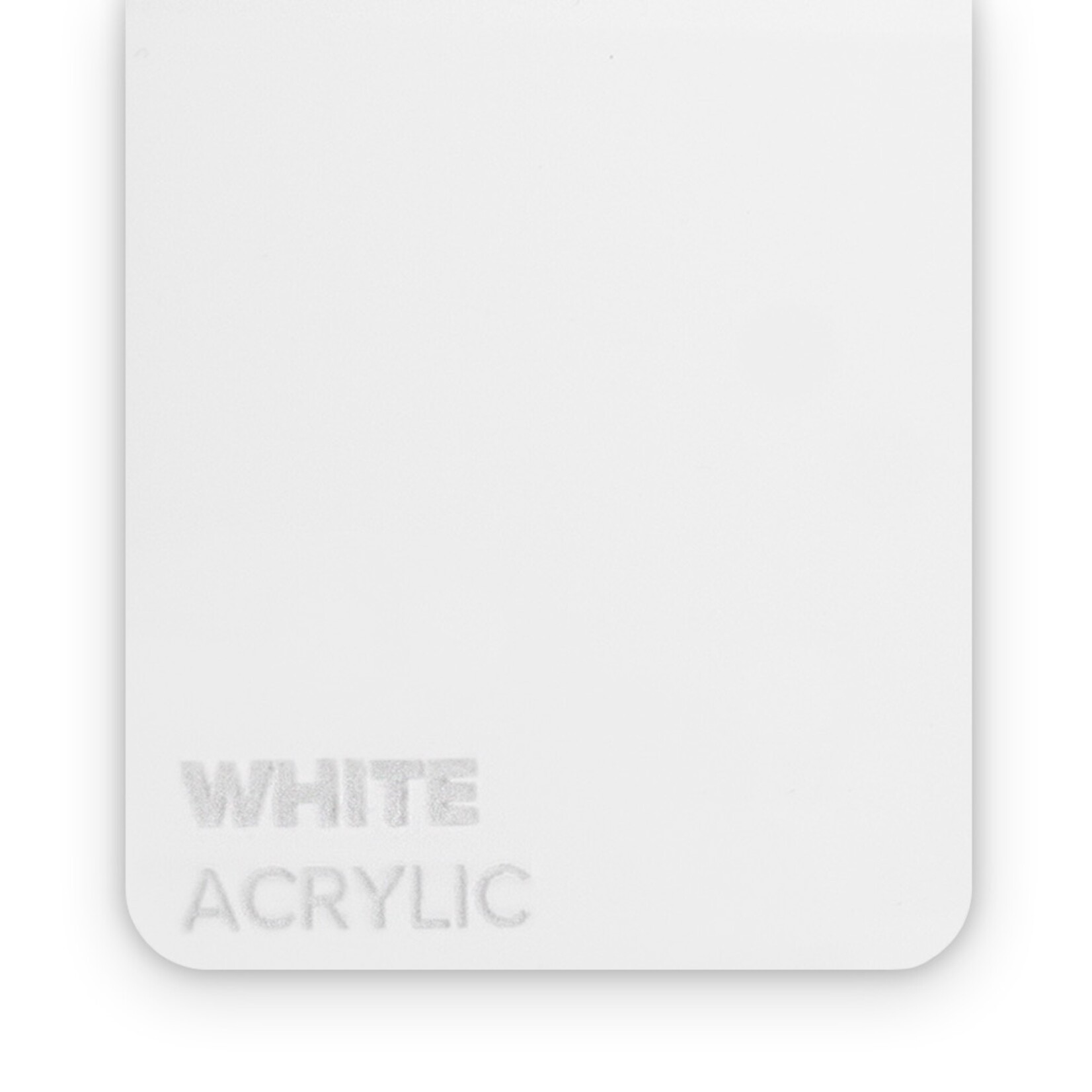 FLUX Acrylic White 3mm  - 3/5 sheets