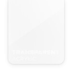 FLUX Acrylic Transparent 3mm  - 3/5 sheets