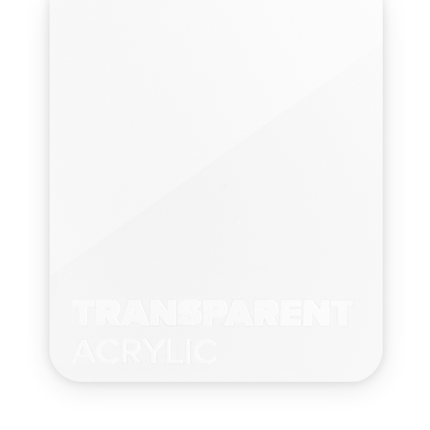 FLUX Acrylic Transparent 3mm  - 3/5 sheets