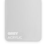 FLUX Acrylic Grey 3mm  - 3/5 sheets