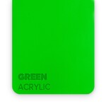 FLUX Acrylic Green 3mm  - 3/5 sheets