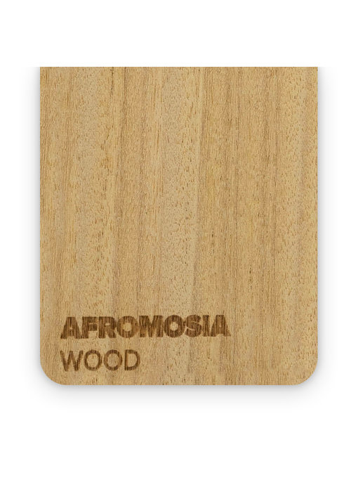 Wood Afromosia 3mm  - 3/5 sheets