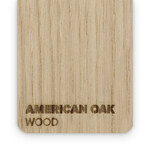 FLUX Wood American Oak 3mm  - 3/5 sheets