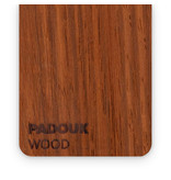 Wood Padouk 3mm  - 3/5 sheets