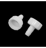 FLUX 1/4 inch Straight barb fitting (Plastic) B100061