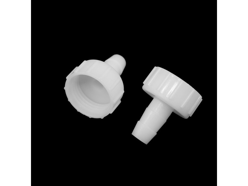 FLUX 1/4 inch Straight barb fitting (Plastic) B100061