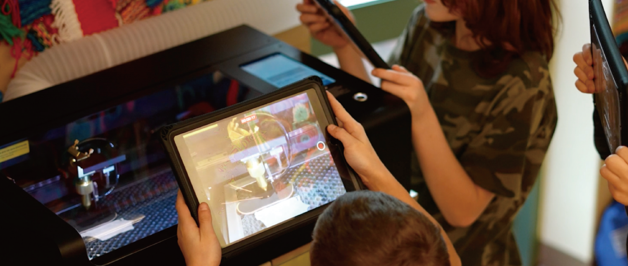 Inside the FLUX beamo STEM Classroom