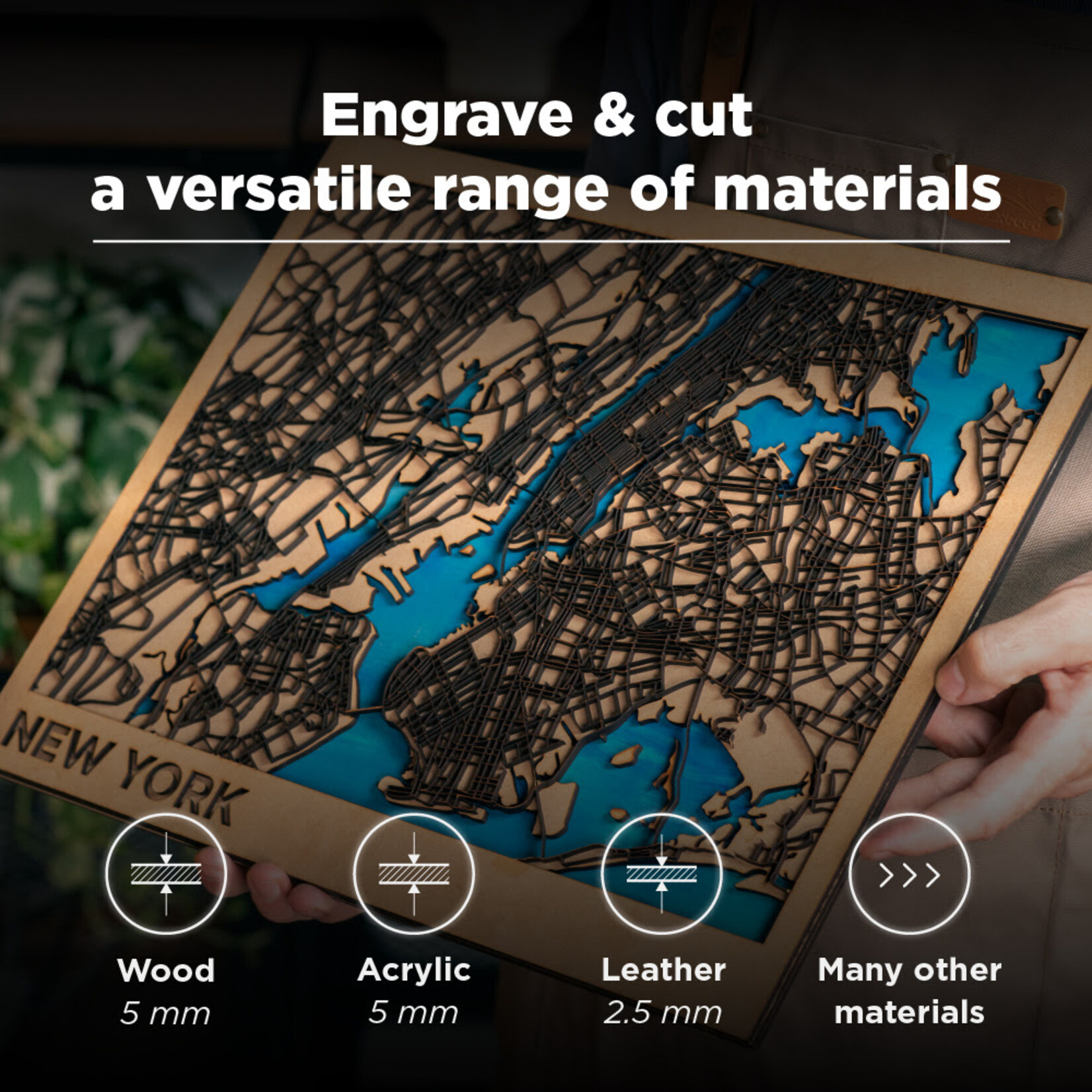 FLUX Open Box Gold Beambox