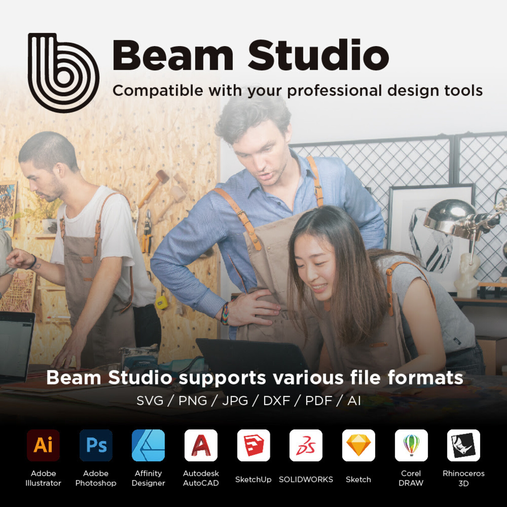 FLUX Open Box Silver Beambox