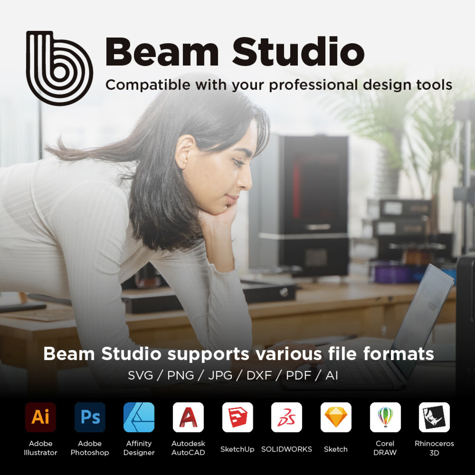 FLUX Open Box Gold Beamo + Autofocus