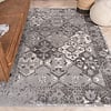 Teppich Vintage - Deep Tile Taupe Grau - thumbnail 2