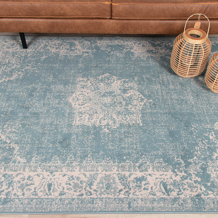 Teppich Vintage - Miracle Blau