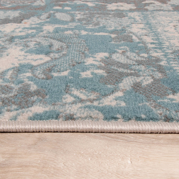 FRAAI | Home & Living Teppich Patchwork - Miracle Grau Blau