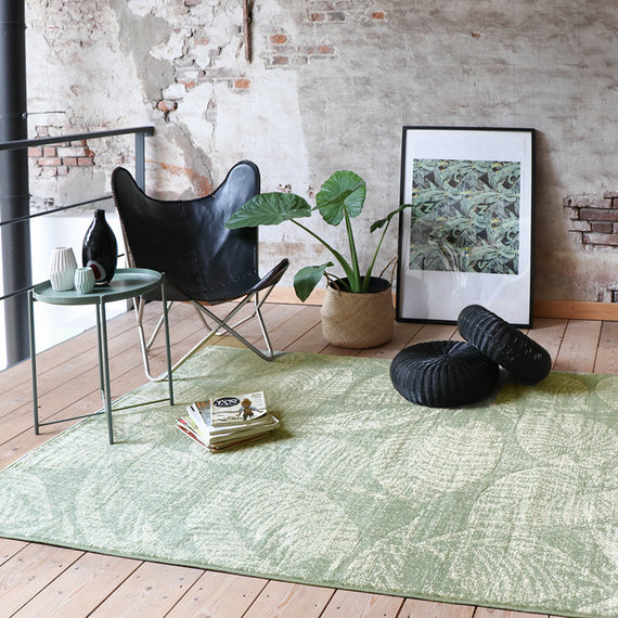 FRAAI | Home & Living Teppich Vintage - Wonder Leaves Grün