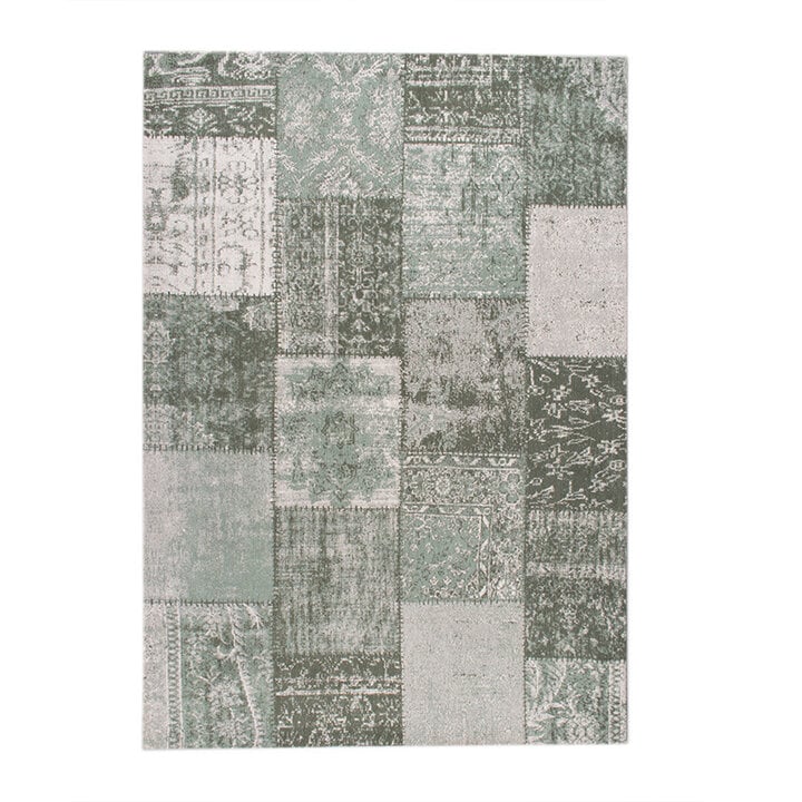 Teppich Patchwork - Dreams Grun