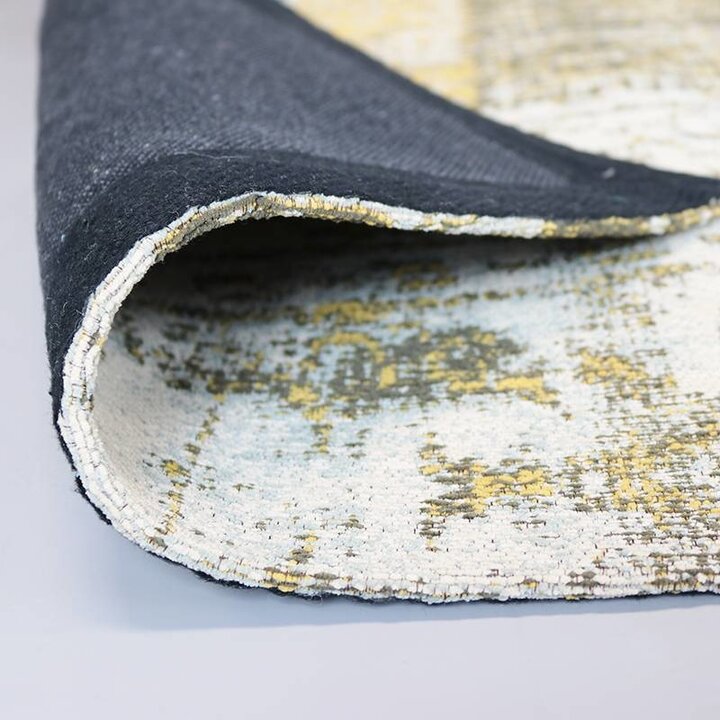 Teppich Patchwork - Dreams Gelber Ocker