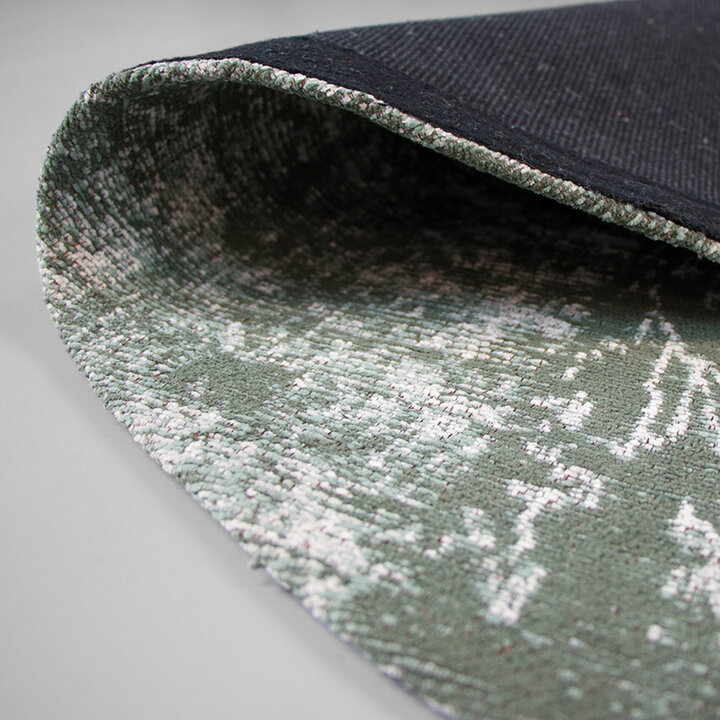 Teppich Patchwork Rund - Dreams Grün