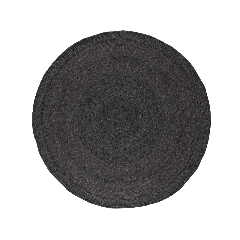 Wollteppich Rund - Wise Anthrazit 614 - sfeer