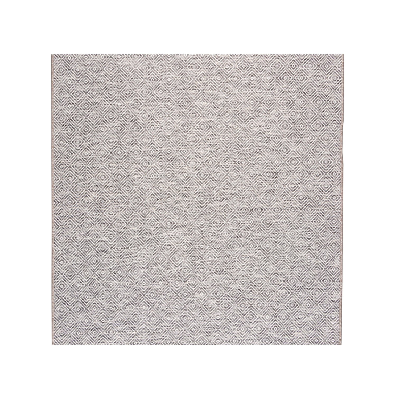 In- & Outdoor Teppich Quadrat - Summer Tile Hellgrau - sfeer
