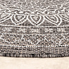 In- & Outdoor Teppich Rund - Summer Azteca Grau - thumbnail 5