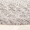 In- & Outdoor Teppich Rund - Summer Azteca Hellgrau - thumbnail 5