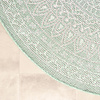 In- & Outdoor Teppich Rund - Summer Azteca Mint - thumbnail 4