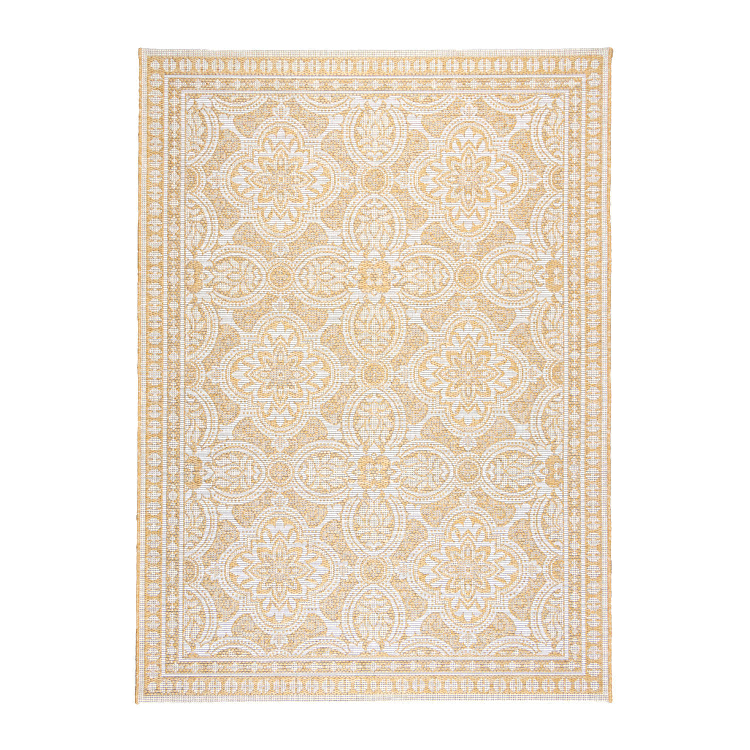 In- & Outdoor Teppich - Summer Oriental Gelb - sfeer