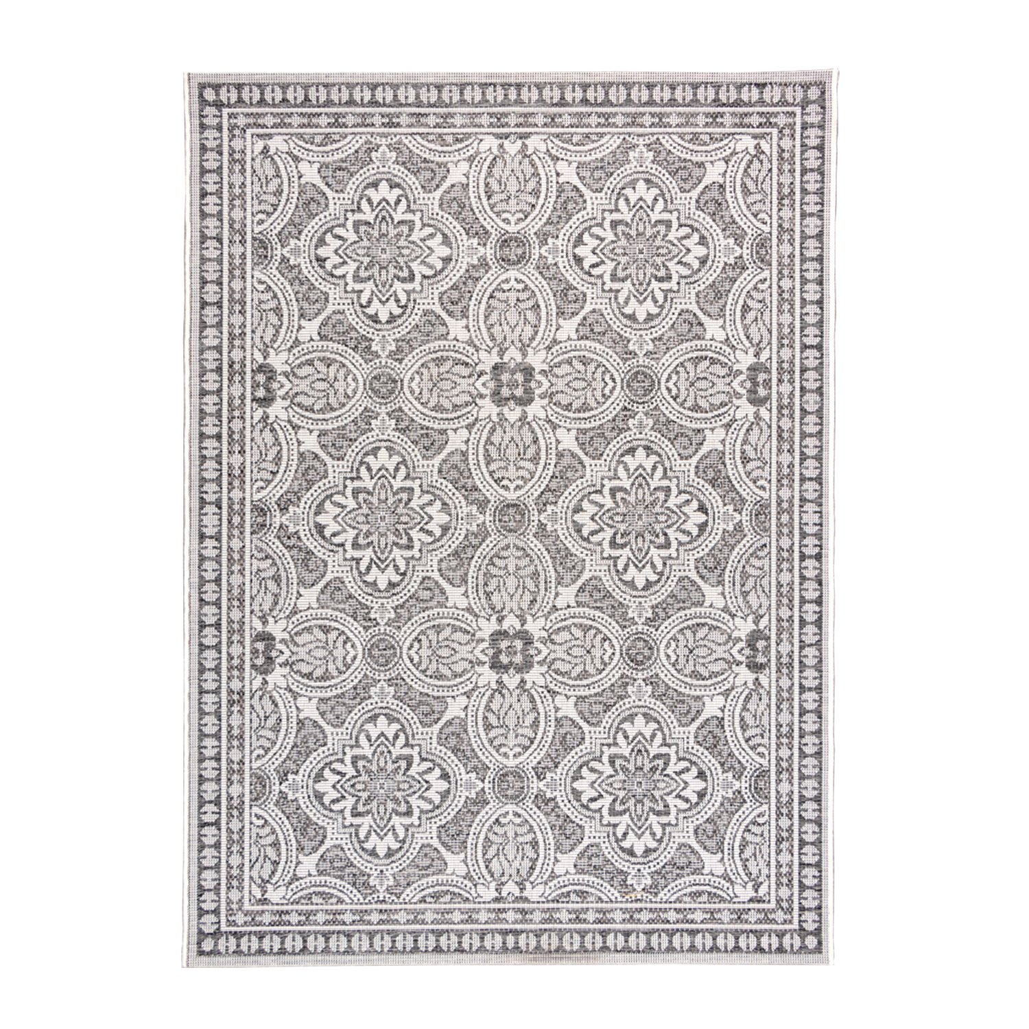 In- & Outdoor Teppich - Summer Oriental Grau - sfeer