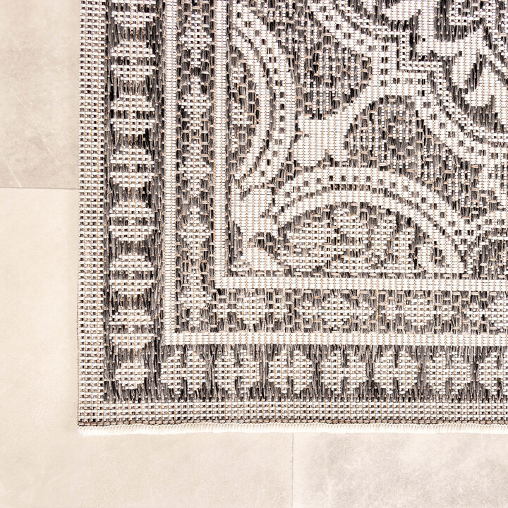 In- & Outdoor Teppich - Summer Oriental Grau