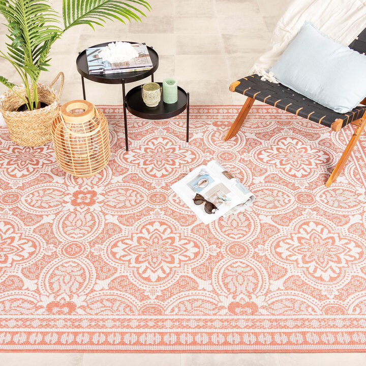 In- & Outdoor Teppich - Summer Oriental Rosa