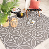 In- & Outdoor Teppich - Summer Pattern Grau - thumbnail