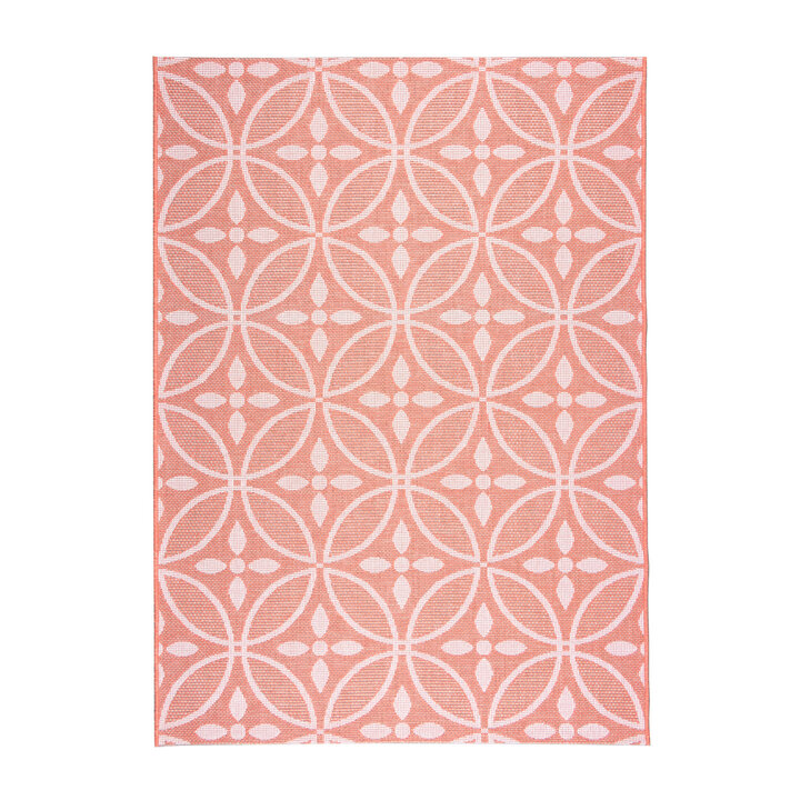 In- & Outdoor Teppich - Summer Pattern Rosa