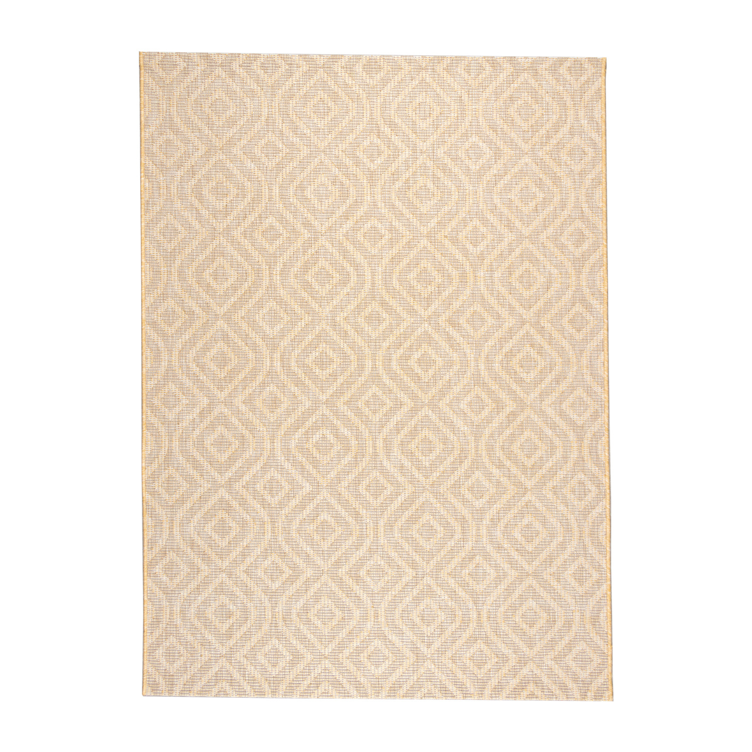 In- & Outdoor Teppich - Summer Retro Gelb - sfeer