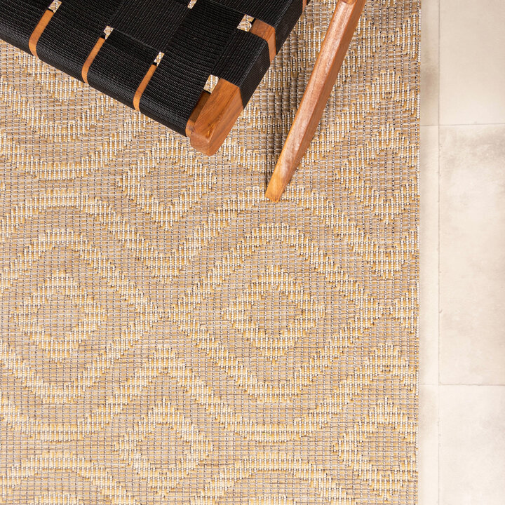 In- & Outdoor Teppich - Summer Retro Gelb