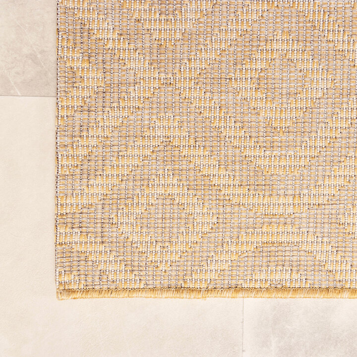 In- & Outdoor Teppich - Summer Retro Gelb