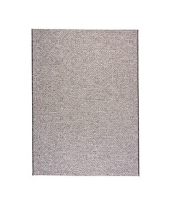 In- & Outdoor Teppich - Summer Retro Grau