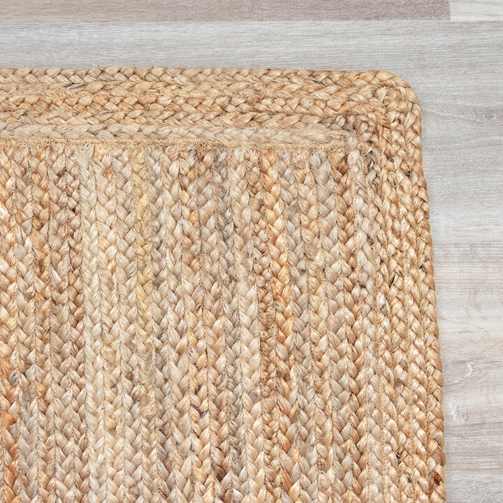 Jute Teppich Quadrat - Fair Natur